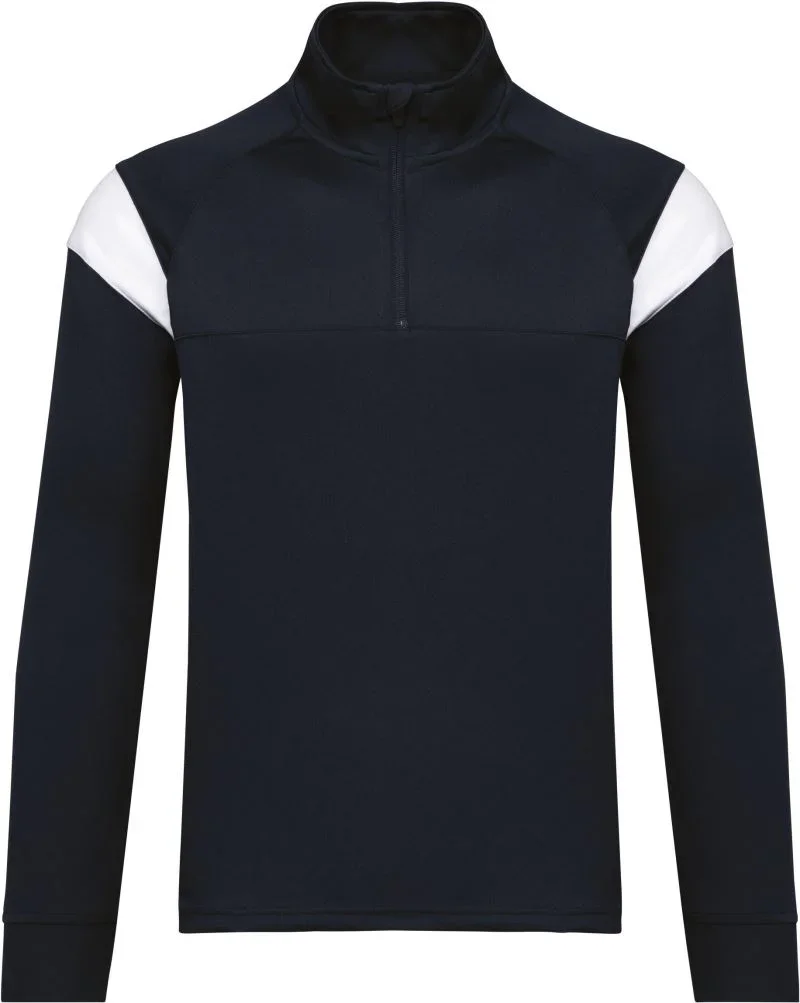 Kariban PA 388 – Kinder Training Sweatshirt 1/4 Zip – Navy
