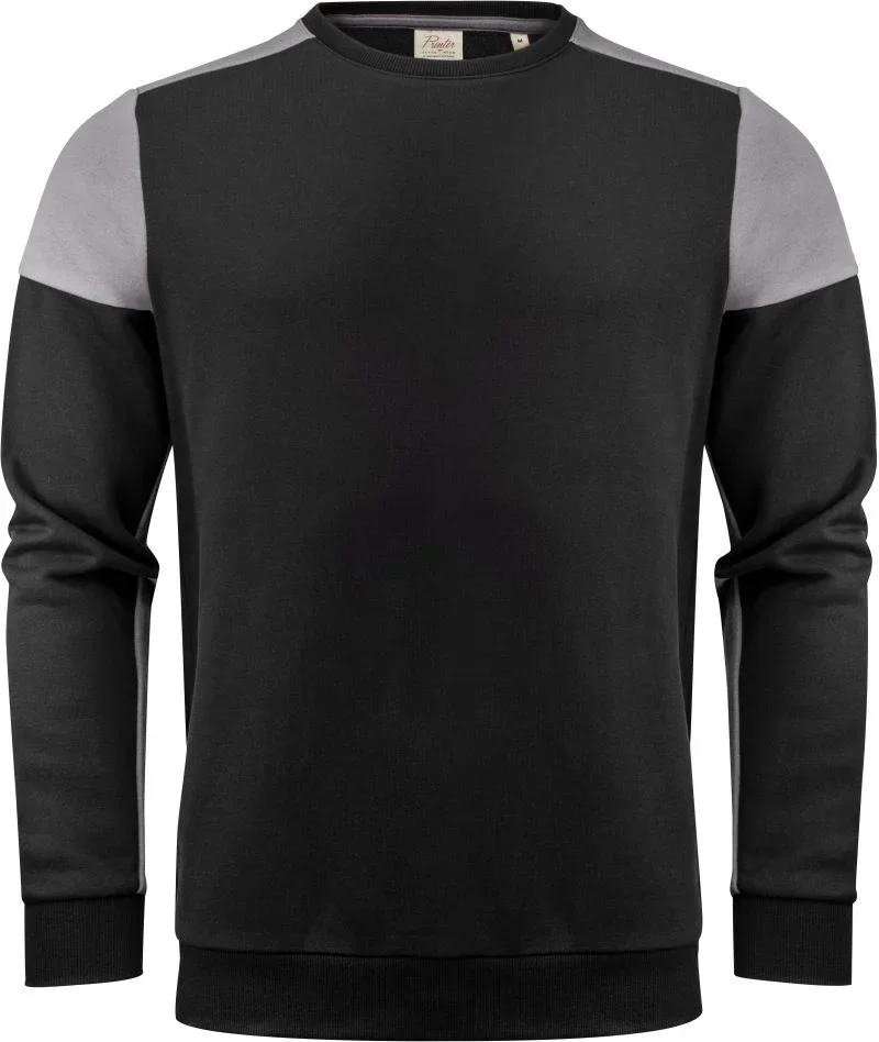 Printer Prime Crewneck – Sweater – Black/Anthracite
