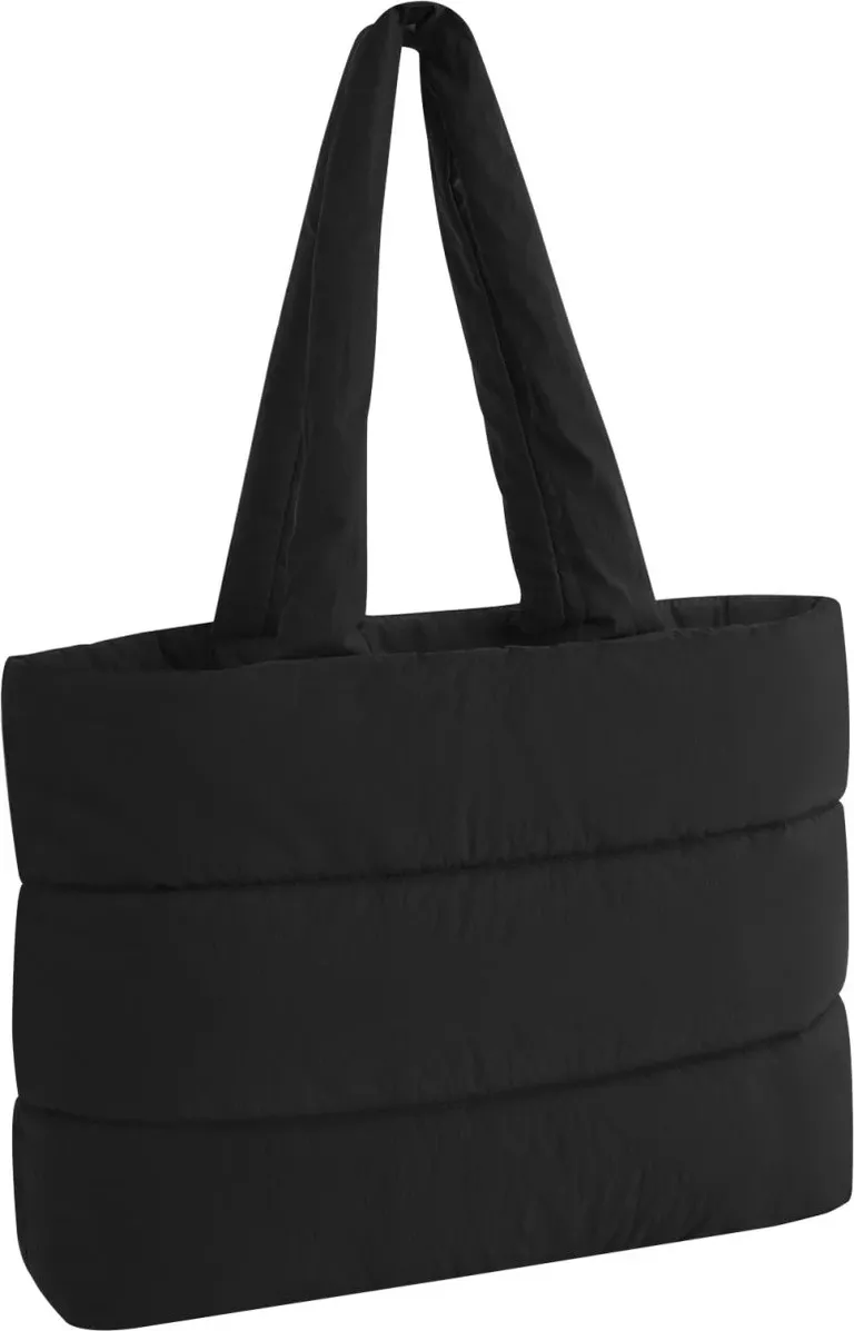 BagBase BG 701 – Shopper "Quilted Tote" – Black