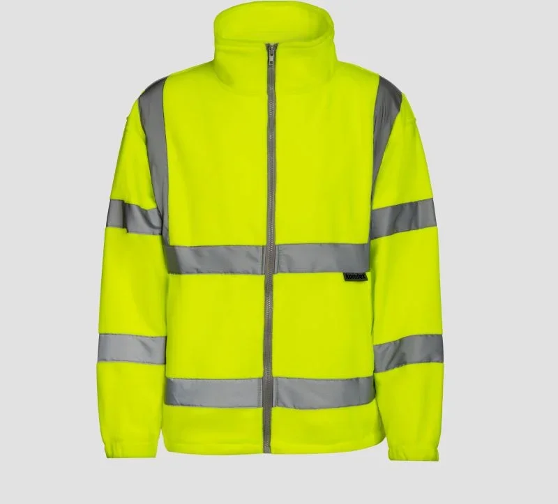 Korntex KXFJ – Bergen – Sicherheits Fleece Jacke – Yellow