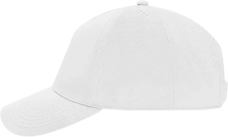 Myrtle Beach MB 6251 – 5 Panel Laser Cut Kappe – White