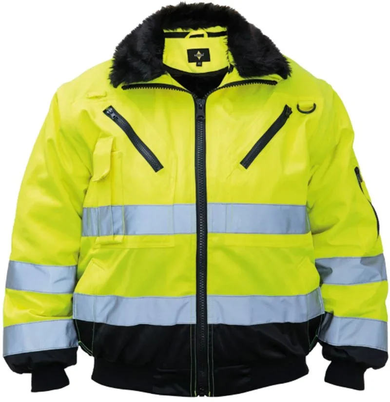Korntex KXPJ – Oslo – Hi-Vis Pilotenjacke – Yellow