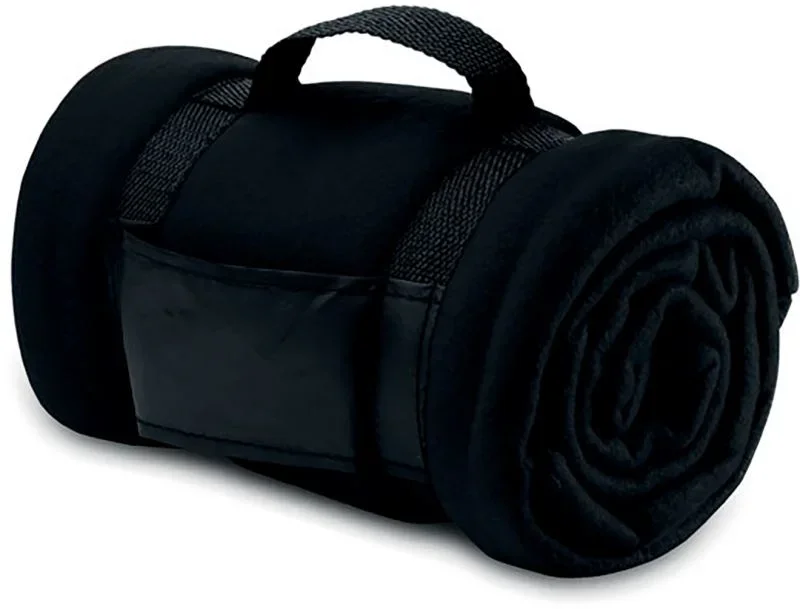 SOL's Collection Stavenger – Fleece Decke – Black