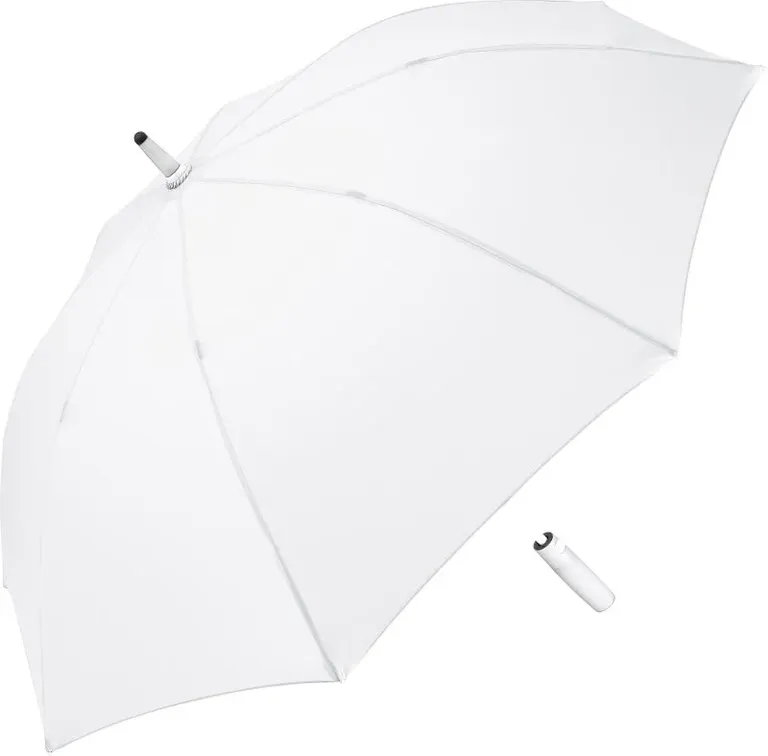 Fare 4744 – AC Midsize Stockschirm "Whiteline" – White