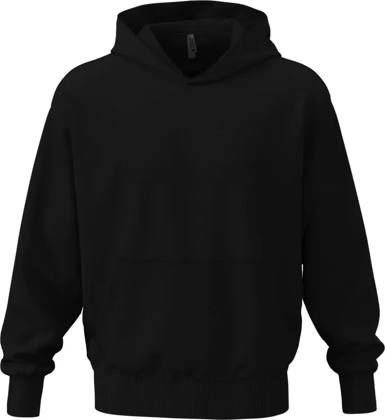 Next Level Apparel N 9307 – Schwerer Oversize Unisex Kapuzen Sweater – Black
