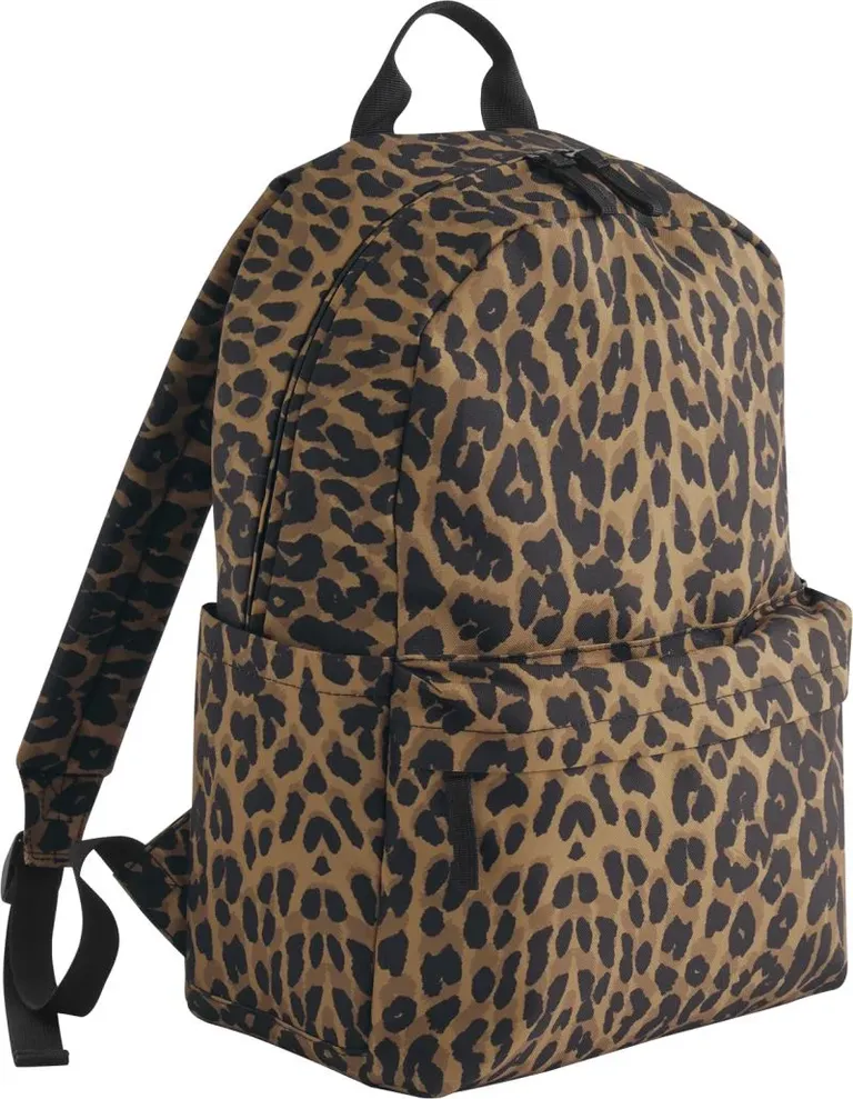 BagBase BG 195 – Rucksack "Leopard Print" – Leopard Print