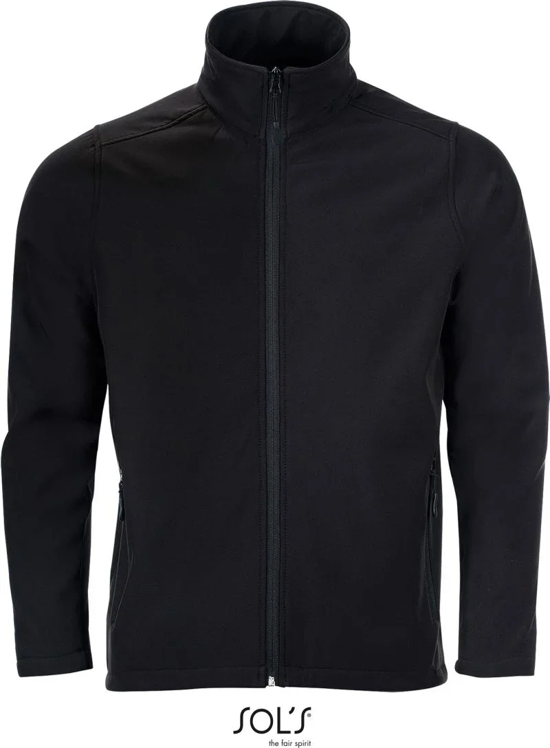 SOL's Collection Race Men – Herren 2-Lagen Softshell Jacke – Black