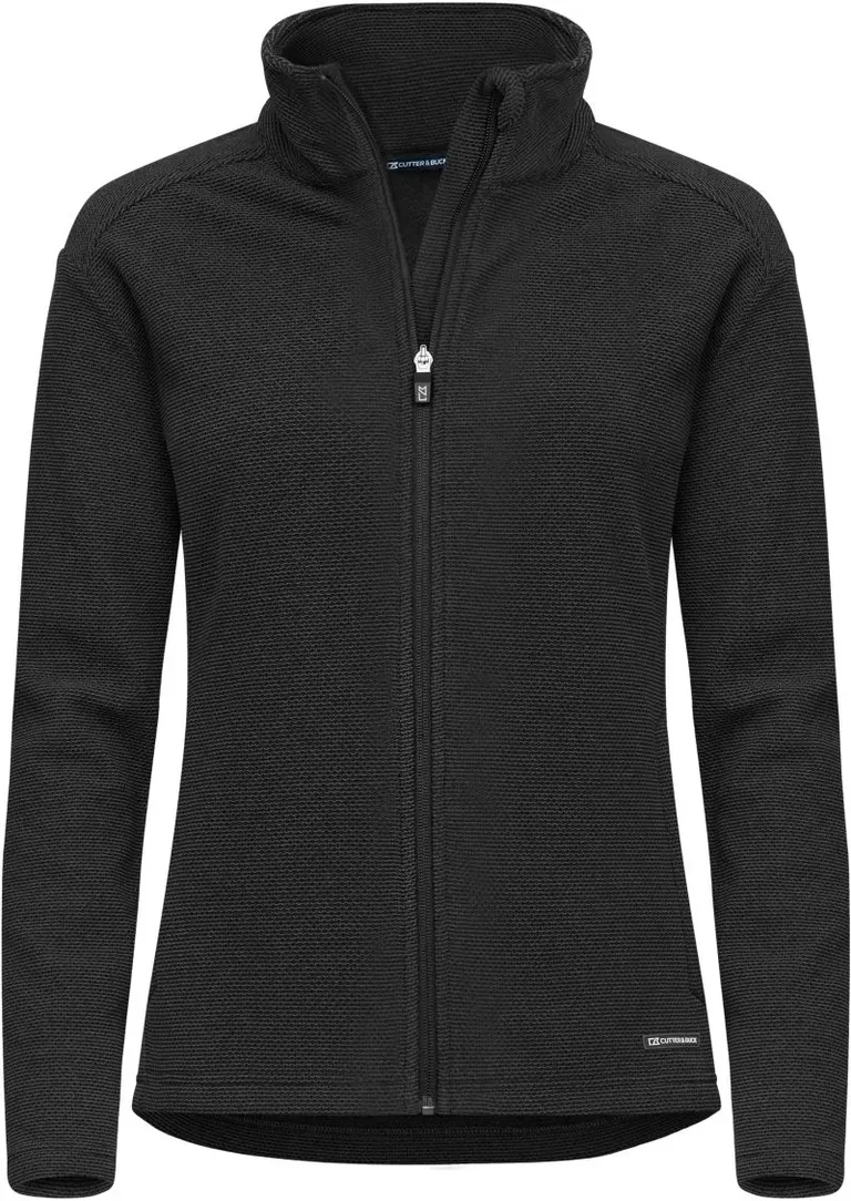 Cutter & Buck Hunts Fleece Jacket Women – Damen Fleece Jacke "Hunts Point" – Black