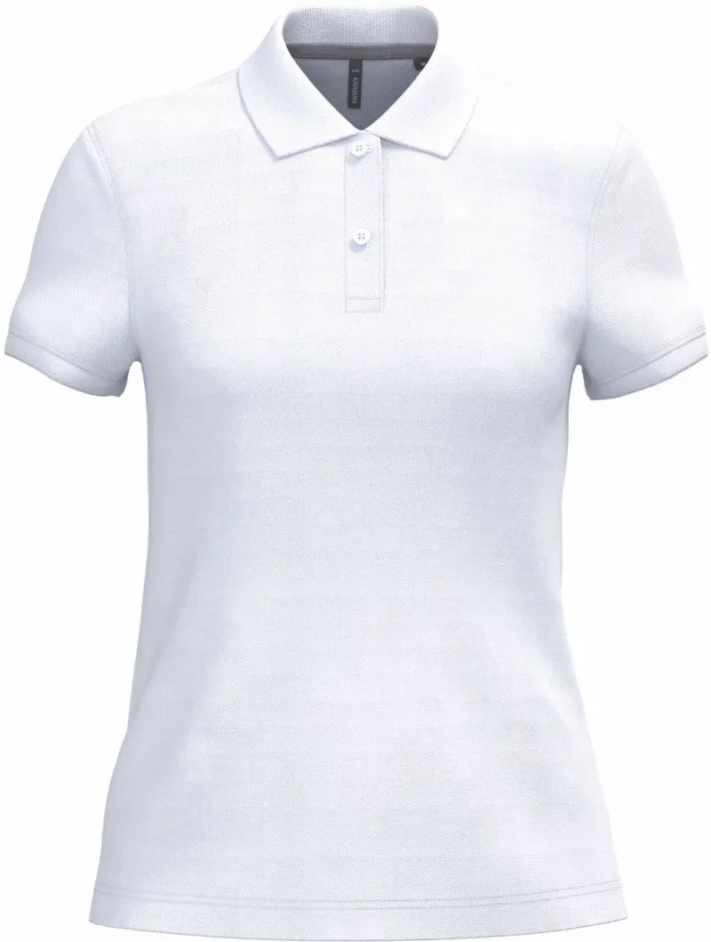 Kariban K 242 – Damen Piqué Polo – White