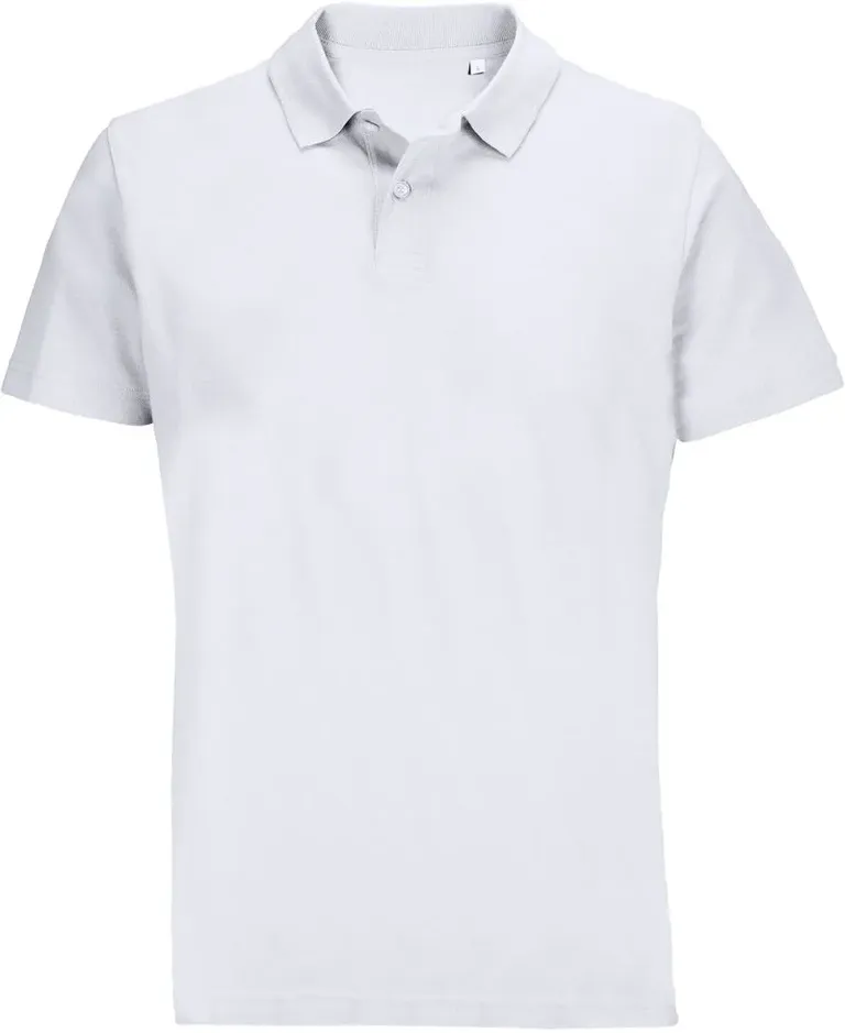 SOL's Collection Pulse – Unisex Piqué Polo – White