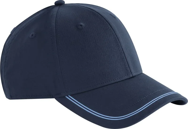 Beechfield B 166R – 6 Panel Kappe "Match Day" – Navy/Sky