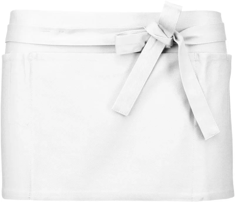 Kariban K 886 – Barschürze kurz – White