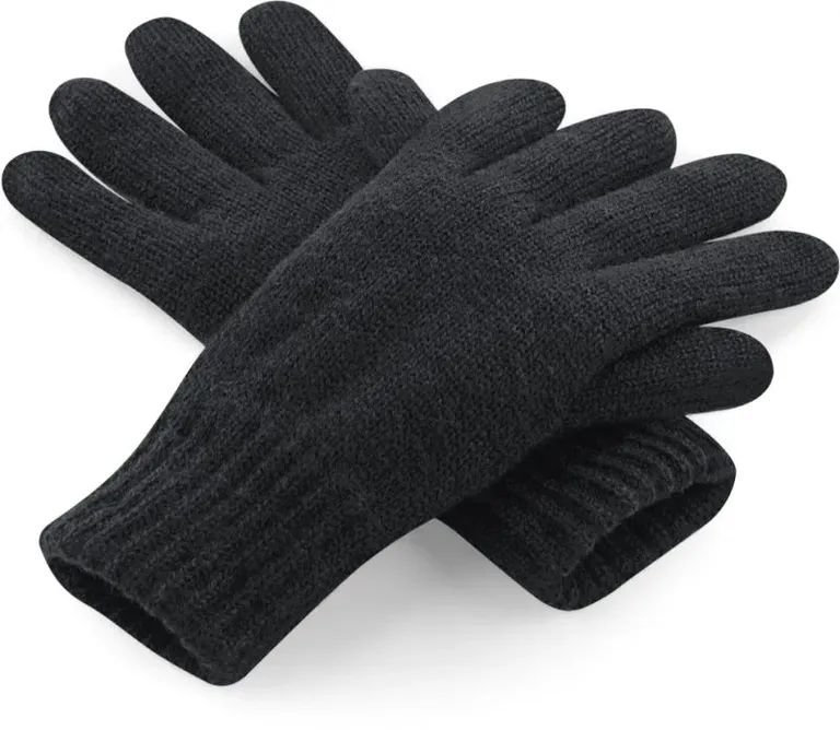 Beechfield B 495 – Thinsulate™ Strickhandschuhe – Black
