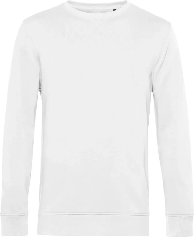 B&C Collection Inspire Crew Neck – Herren Sweater – White