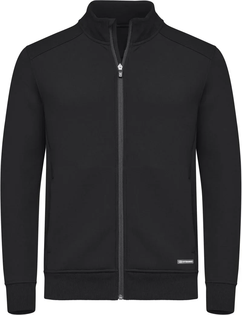 Cutter & Buck Pemberton Cardigan Full Zip Men – Herren Cardigan – Black