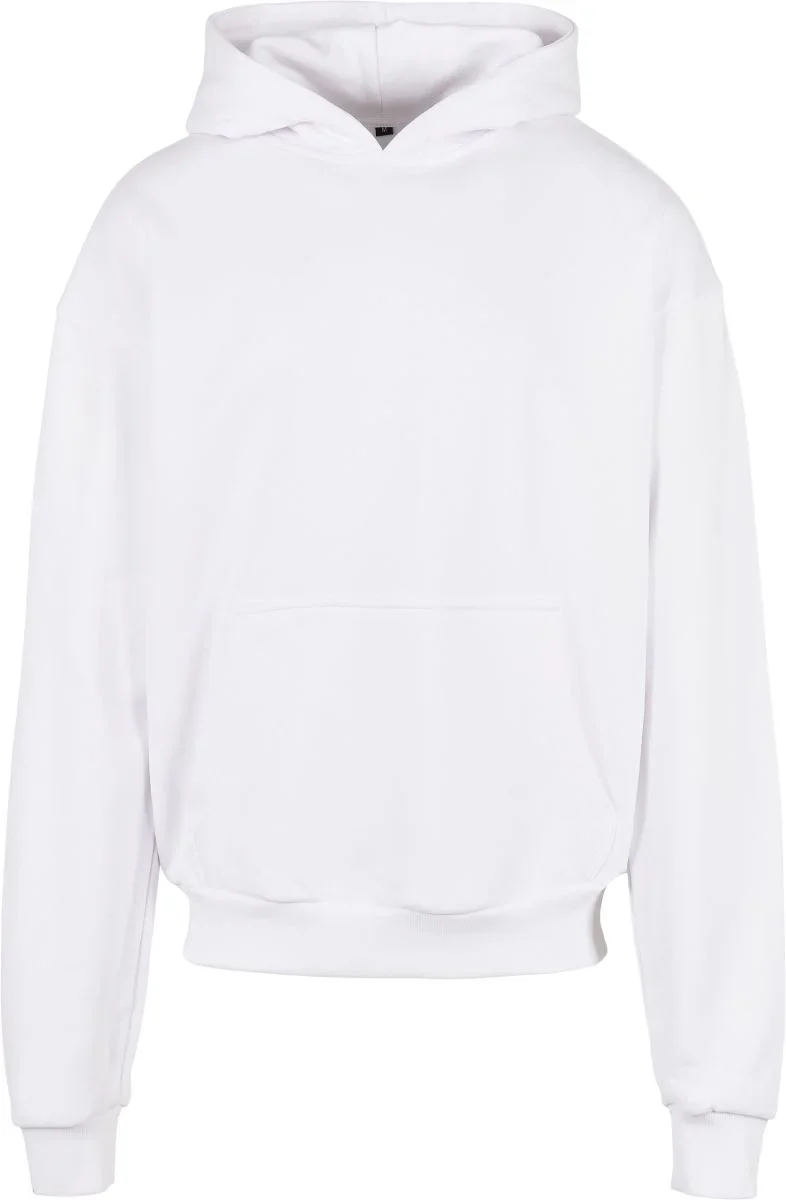 Build your Brand BY 162 – Schwerer Kapuzen Sweater "Ultra Heavy" – White