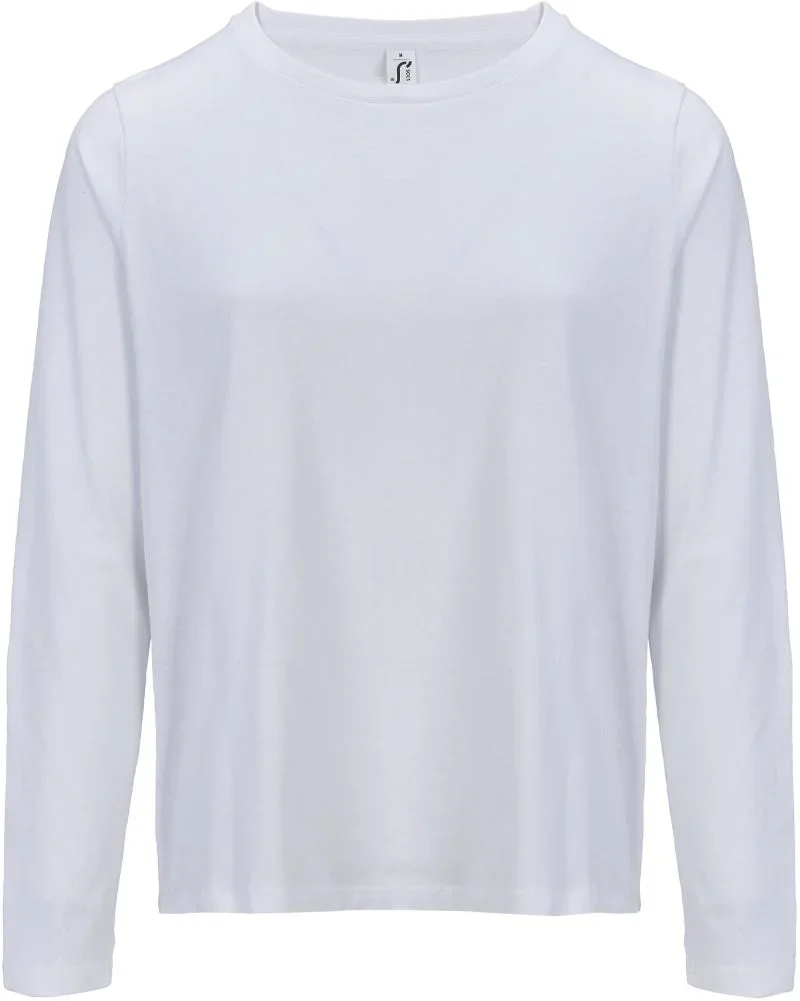 SOL's Collection Monarch Women – Damen T-Shirt langarm – White