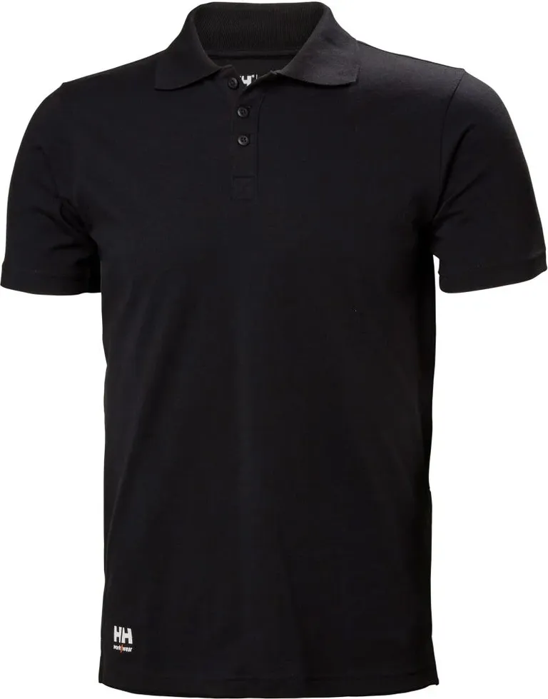 Helly Hansen Classic 2.0 79398 – Herren Piqué Polo "Classic 2.0" – Black