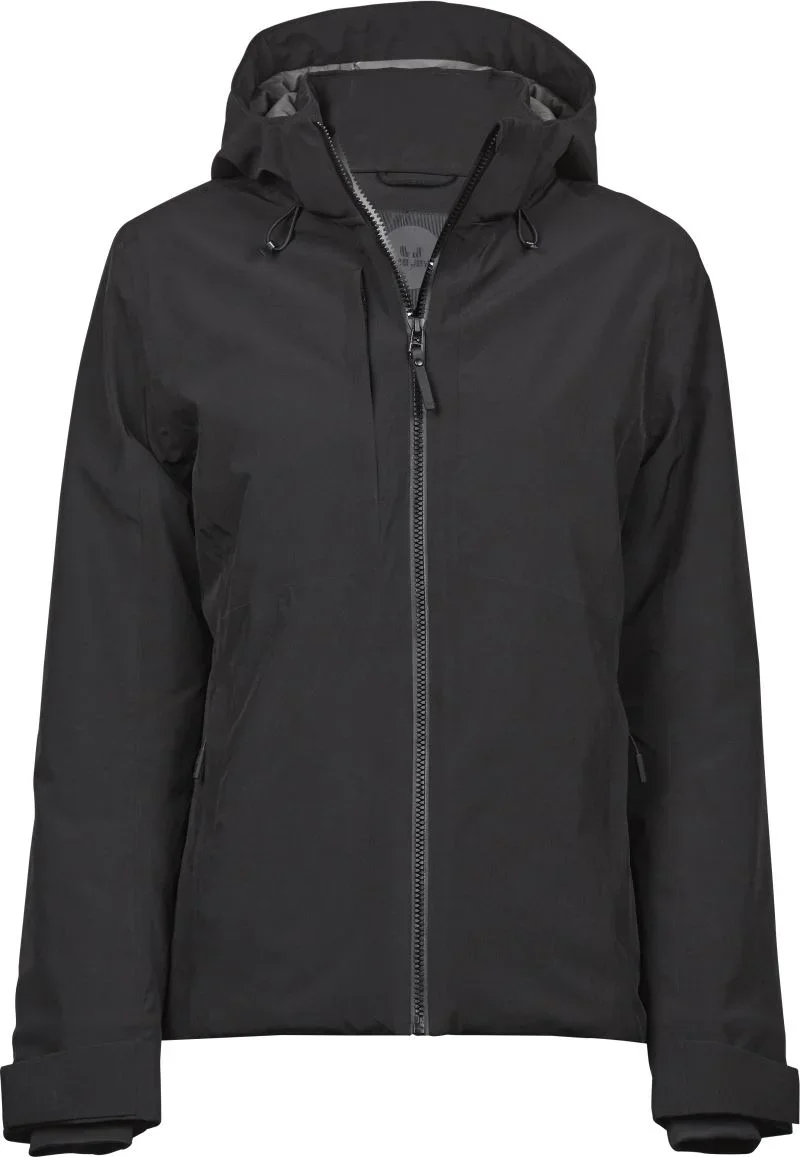 TEE JAYS TJ 9681 – Damen Winterjacke "All Weather" – Black