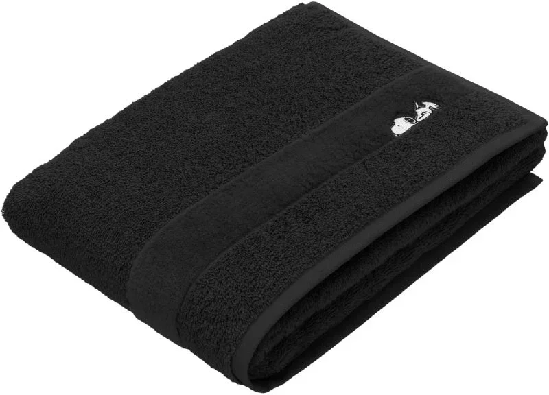 Vossen Sleepy Snoopy 67 – Duschtuch – Black