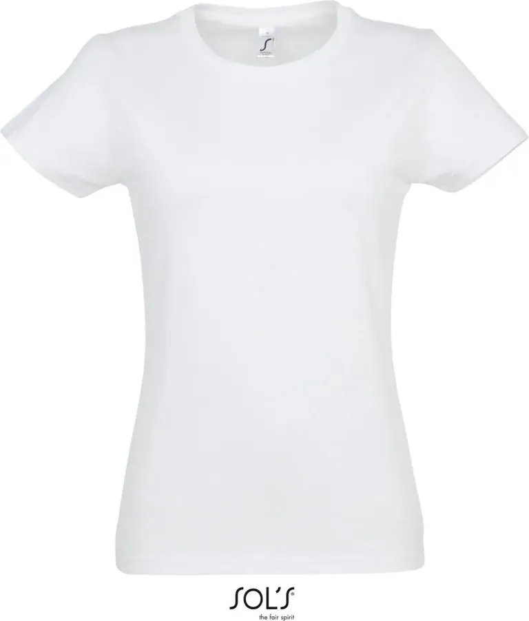 SOL's Collection Imperial Women – Schweres Damen T-Shirt – White