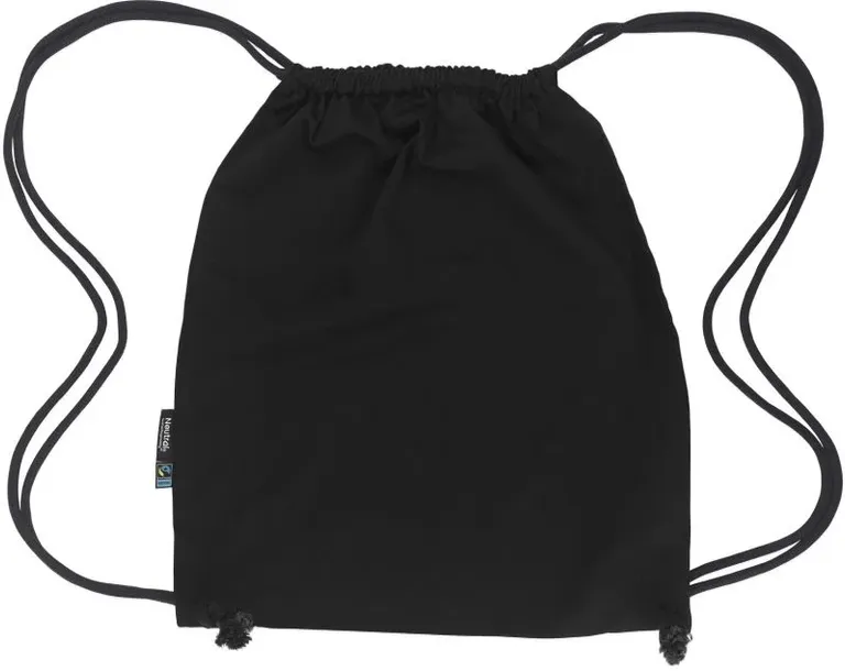 Neutral O 90020 – Bio Fairtrade Twill Turnbeutel – Black