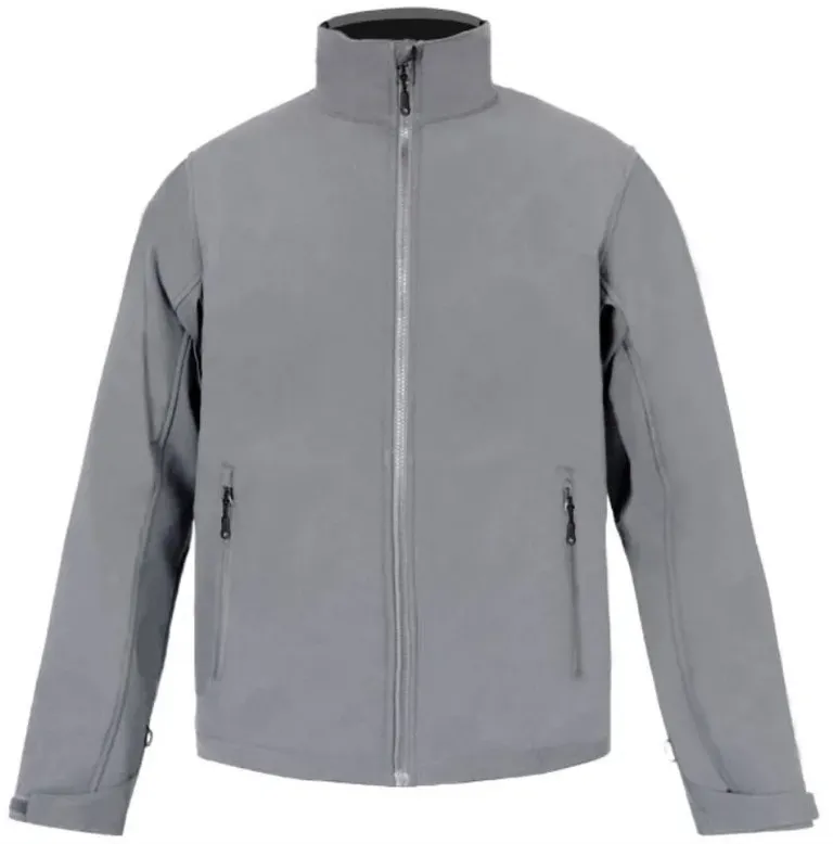 Promodoro 7820 – Herren 3-Lagen Softshell Jacke – Steel Grey