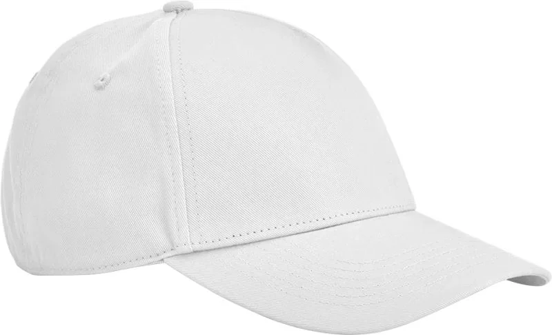 Beechfield B 825 – 5 Panel EarthAware® Kappe – White