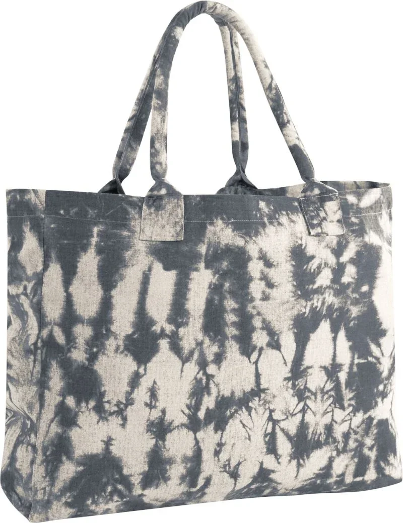Westford Mill W 930 – Canvas Tasche "Tie Dye" – Natural Black Tie Dye