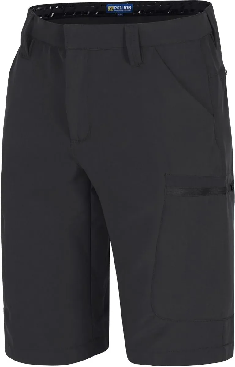 Projob 2560 Shorts Stretch (62-64) – Herren Stretch Workwear Shorts – Black