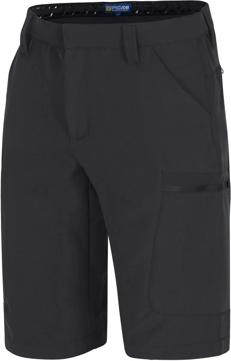 Projob 2560 Shorts Stretch (62-64) – Herren Stretch Workwear Shorts – Black
