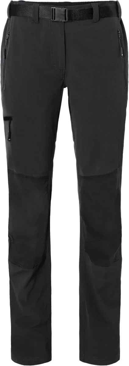 James & Nicholson JN 1205 – Damen Trekking Hose – Black/Black