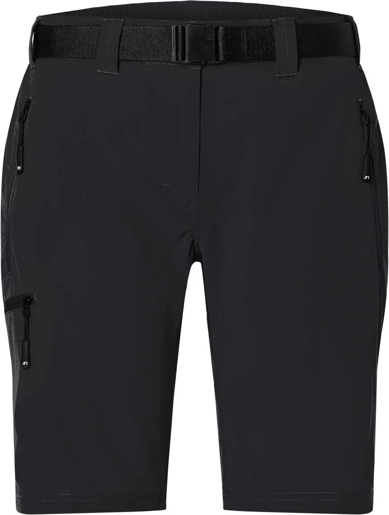 James & Nicholson JN 1203 – Damen Trekking Hose kurz – Black
