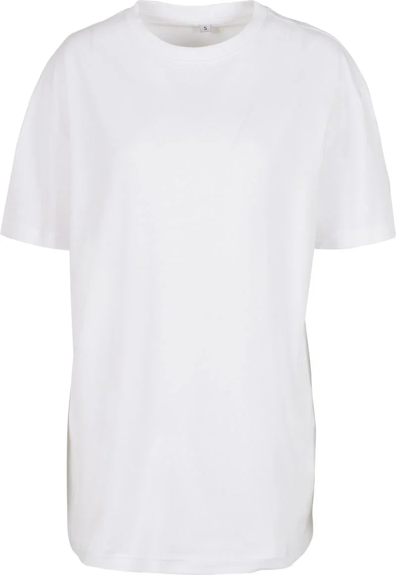 Build your Brand BY 149 – Damen Oversize Boyfriend T-Shirt – White