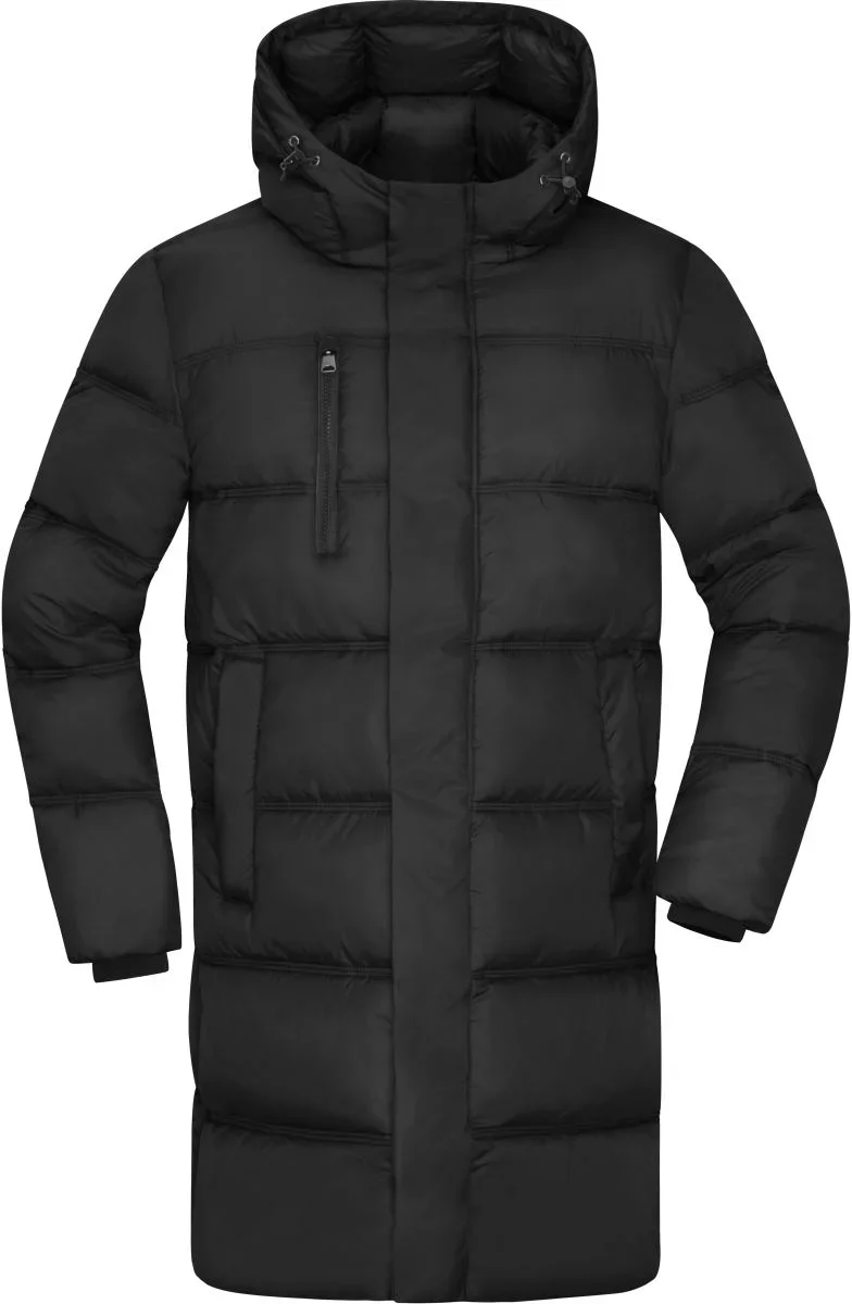 James & Nicholson JN 1368 – Herren Winter Mantel – Black