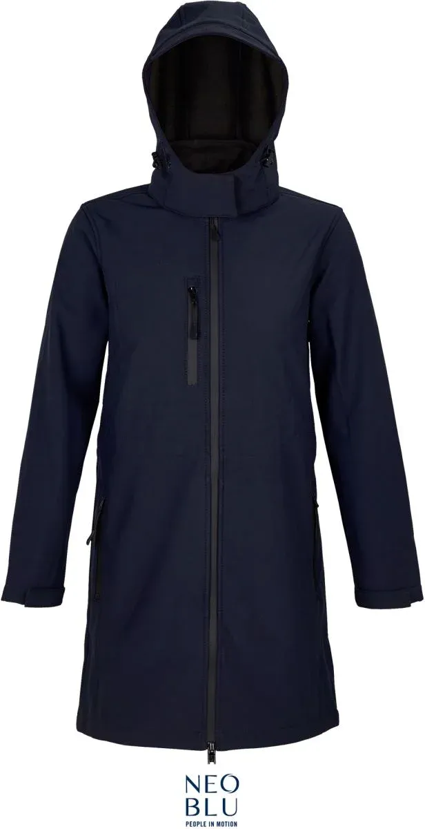 NEOBLU Achille Women – Damen 3-Lagen Softshell Mantel – Night Blue