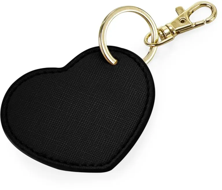 BagBase BG 746 – Schlüsselclip Herz "Boutique" – Black