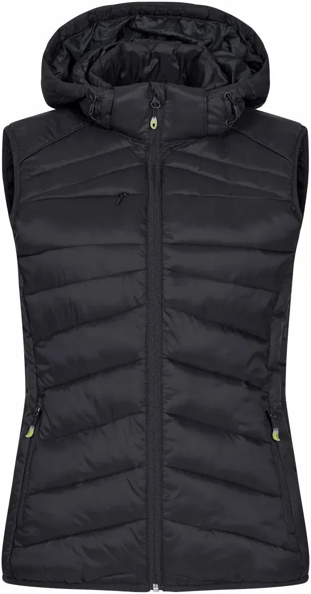 Clique Idaho Vest Women – Damen Steppweste – Black