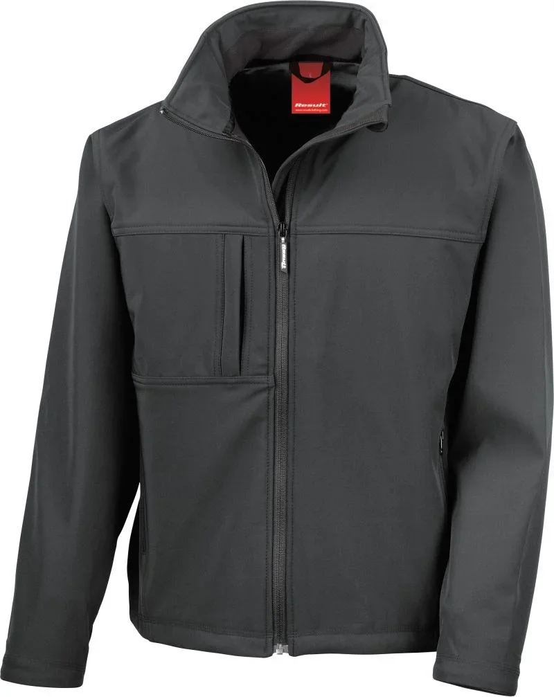Result R 121F – Damen 3-Lagen Softshell Jacke – Black
