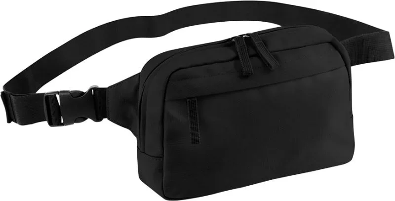 BagBase BG 187 – Gürteltasche "Premium Recycled" – Black