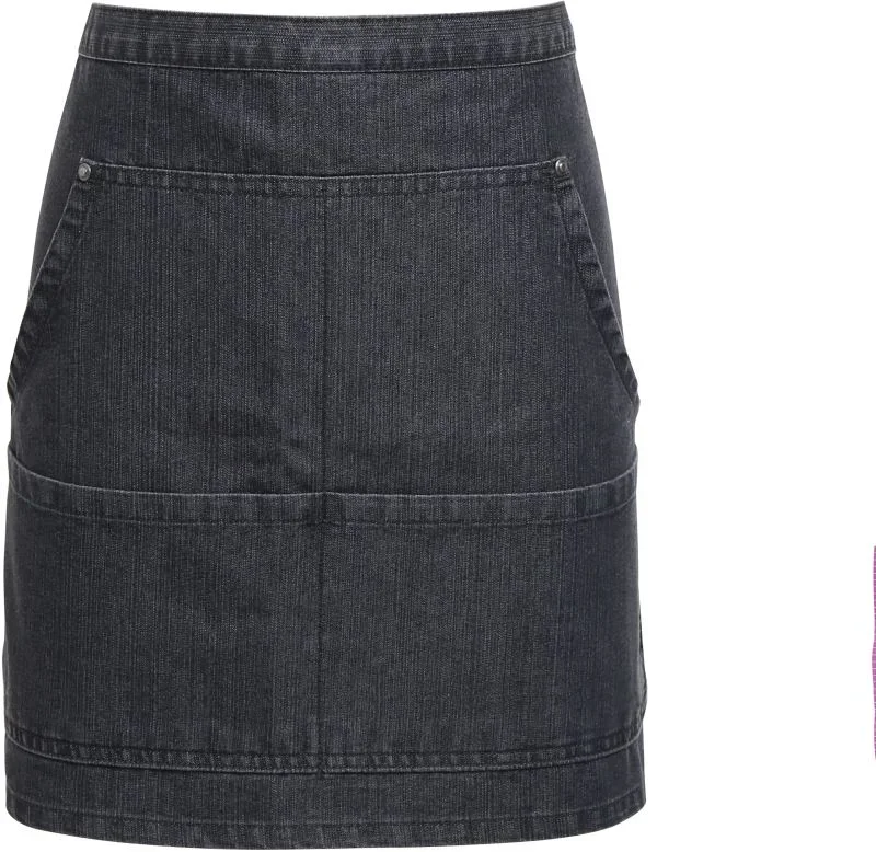 Premier PR 125 – Denim Hüftschürze kurz – Black Denim