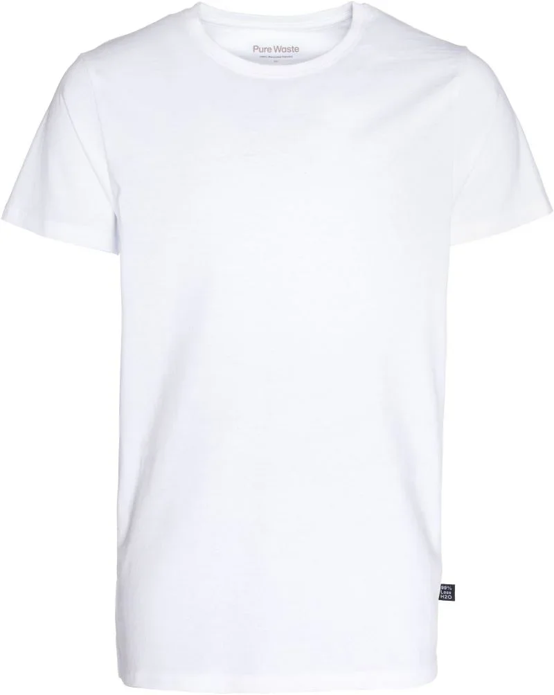 Pure Waste TSMB – Schweres Herren T-Shirt – White