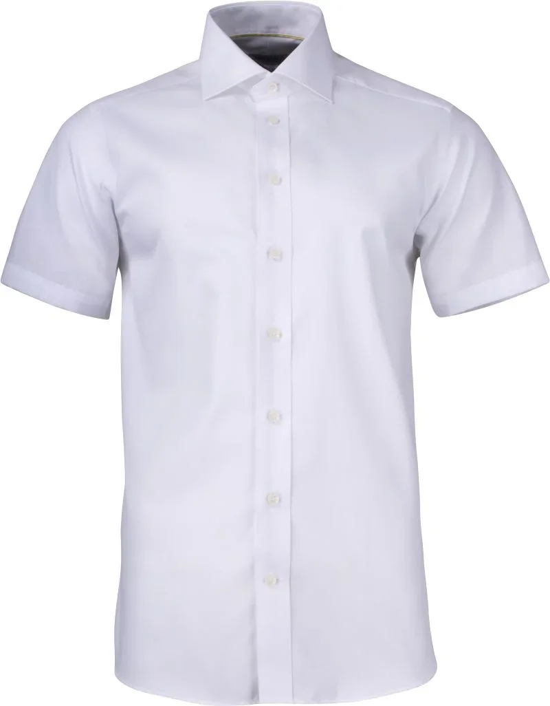 J.Harvest & Frost YB 50 S/S Regular Men – Twill Hemd kurzarm – White
