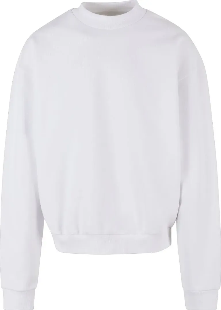 Build your Brand BY 205 – Schwerer Sweater "Ultra Heavy" – White