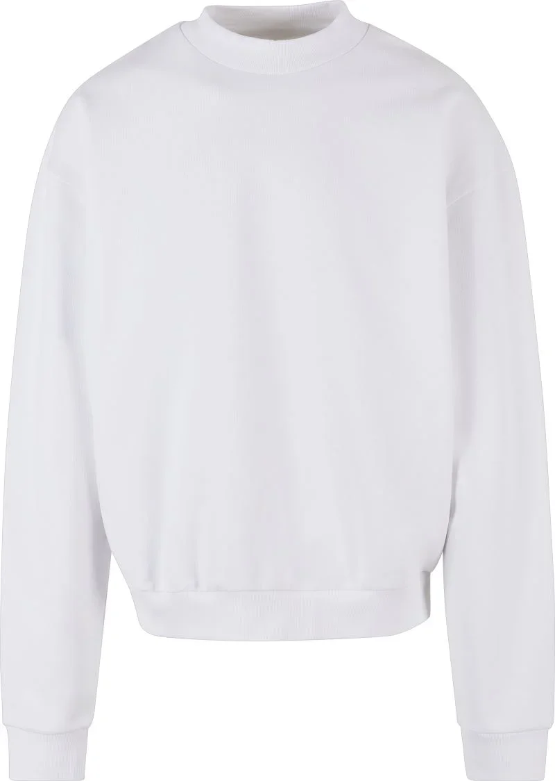 Build your Brand BY 205 – Schwerer Sweater "Ultra Heavy" – White