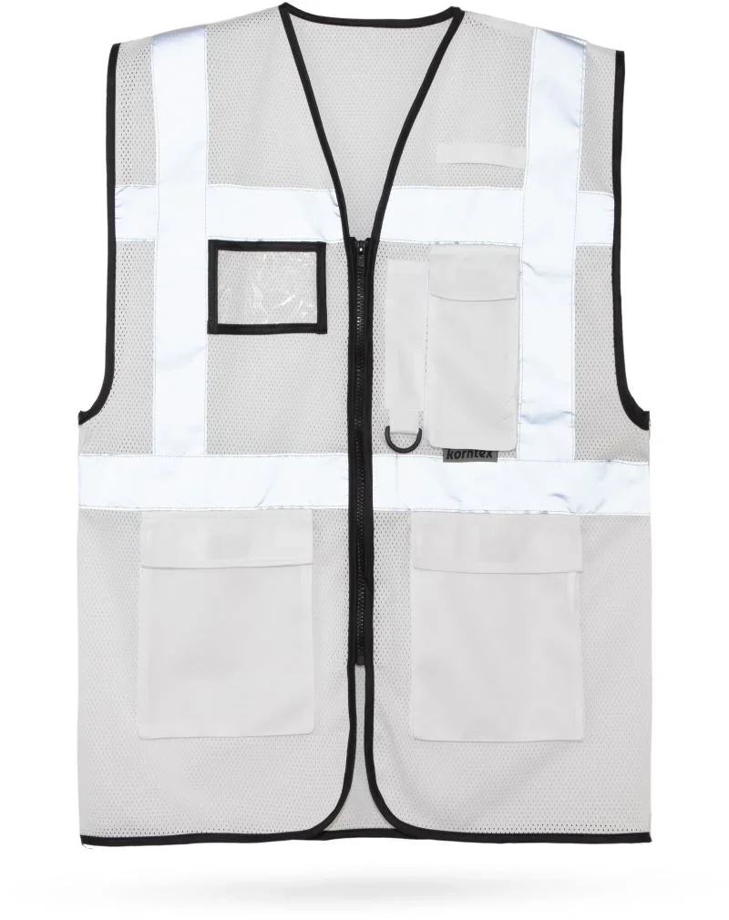 Korntex KXCMMF – Larisa – Mesh Multifunktionsweste – White