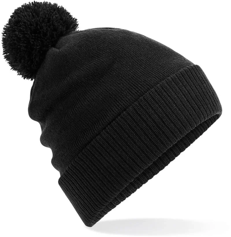 Beechfield B 439 – Strickmütze "Thermal Snowstar®" – Black