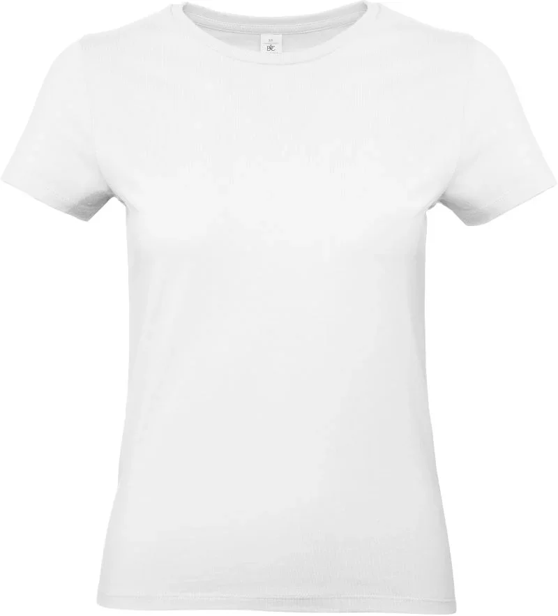 B&C Collection E190 – Schweres Damen T-Shirt – White
