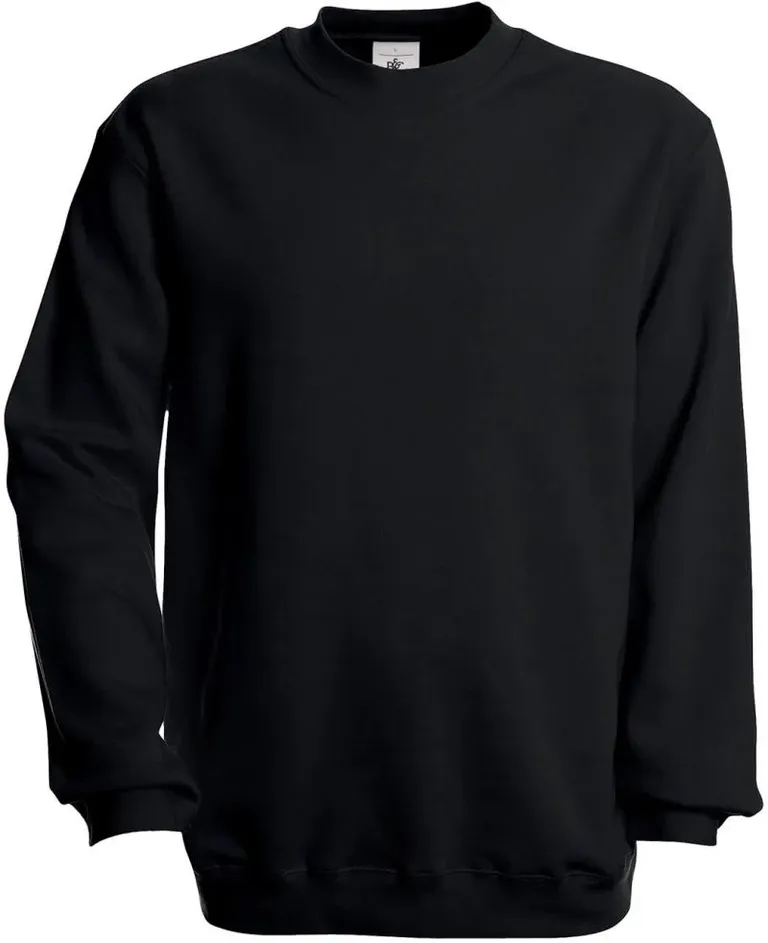 B&C Collection Set In – Sweater – Black