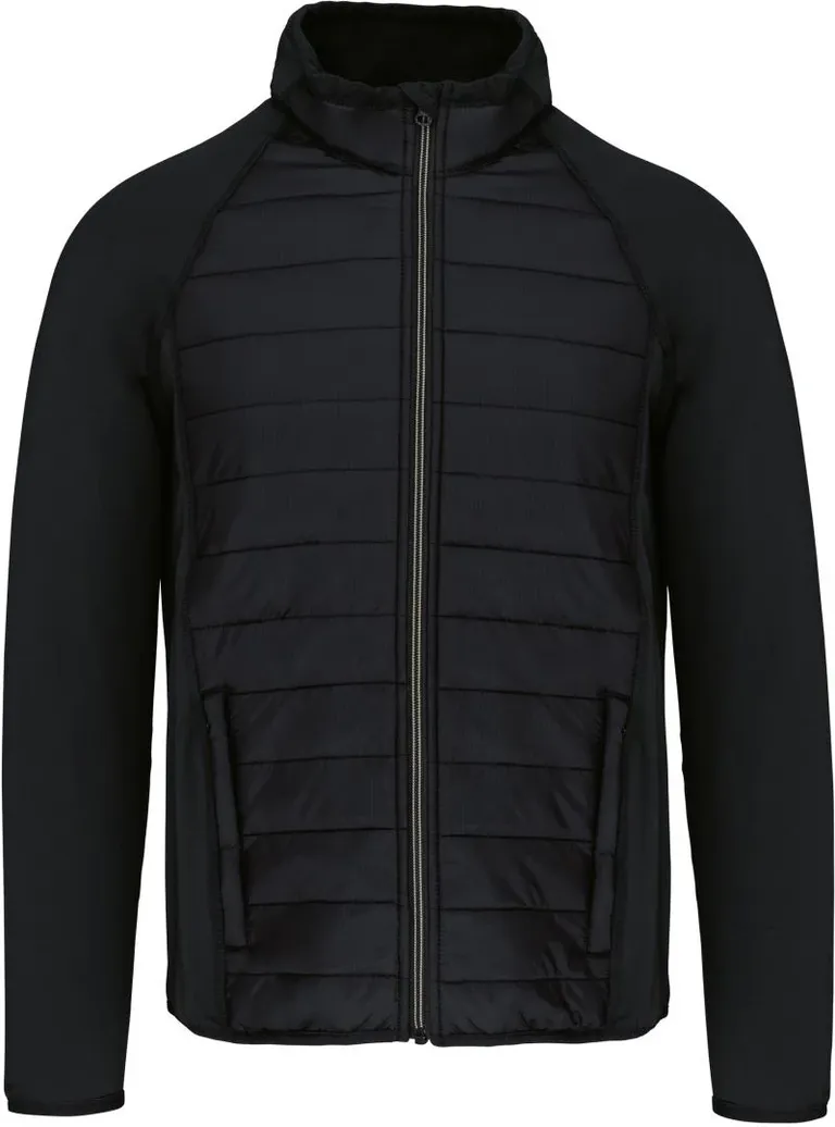 Kariban PA 233 – Sportliche Hybrid Stretch Jacke – Black